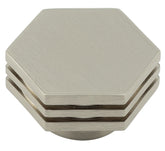 Nile Cupboard Knobs 40mm  Satin Nickel - Hoxton Range